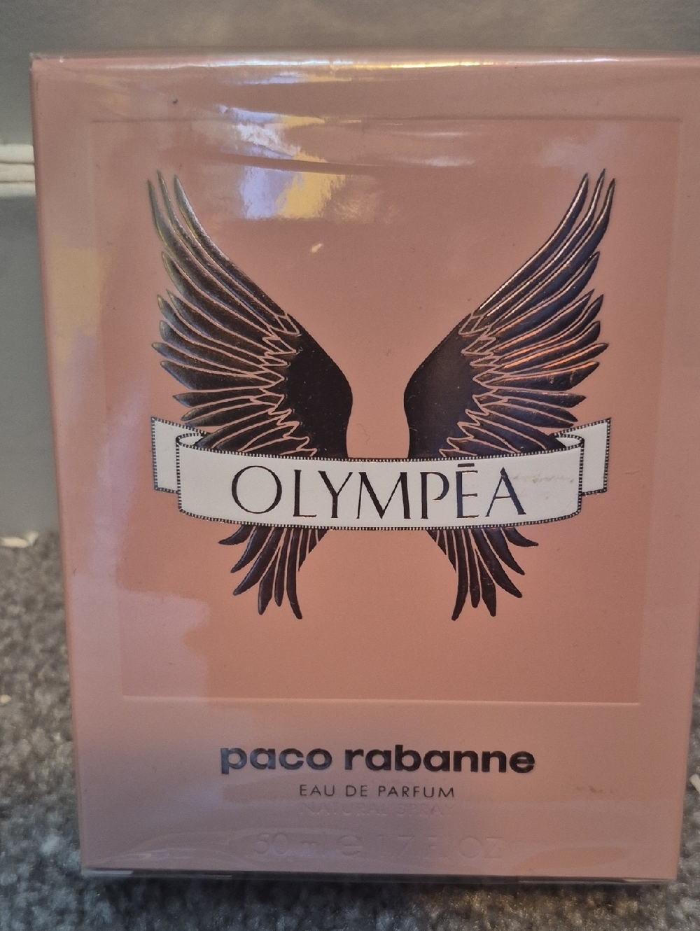 Paco Rabanne Olympea EDP In A Pink Box with Wing Logo